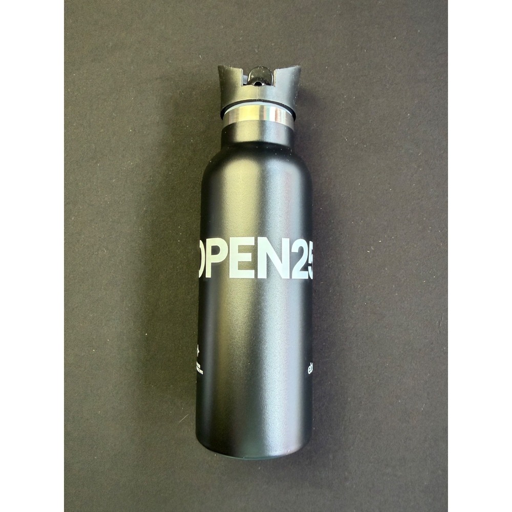 eBay Open 2025 Black Metal‎ Insulated 10" Thermos Bottle New Canvas Tote Bag - Picture 3 of 14